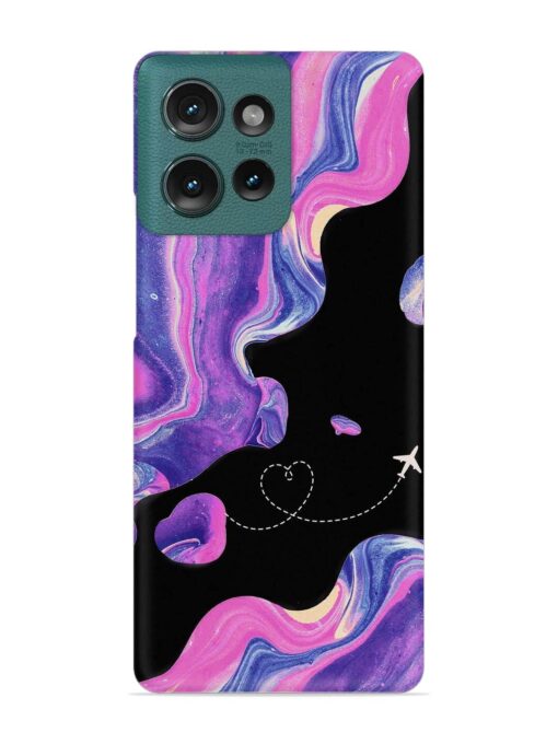 Glitter Art Snap Case for Motorola Moto Edge 50 (5G)