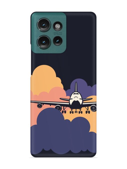 Aeroplane vector Snap Case for Motorola Moto Edge 50 (5G)