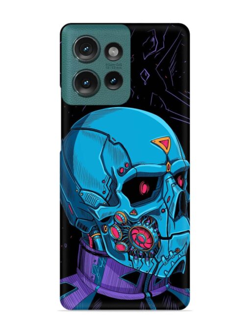 Skull Robo Vector Snap Case for Motorola Moto Edge 50 (5G)