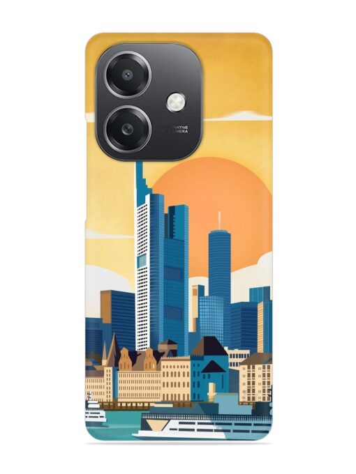 Germany Frankfurt Snap Case for Oppo A3X (5G)