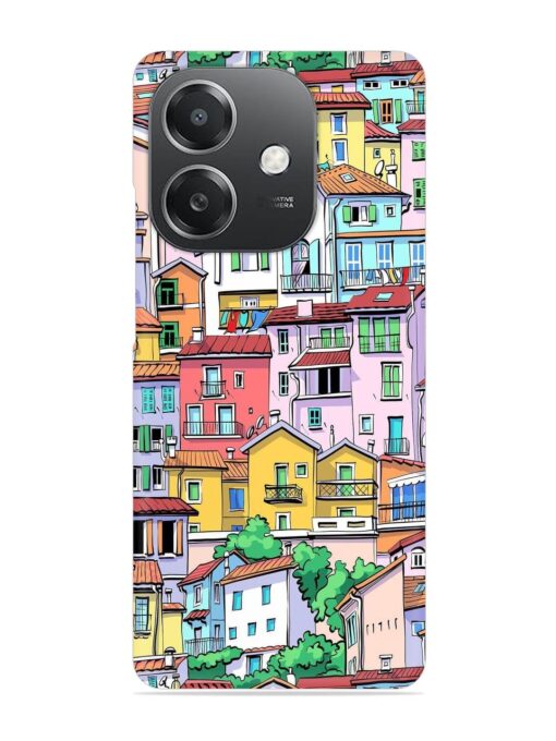 Europe Old Town Snap Case for Oppo A3X (5G)