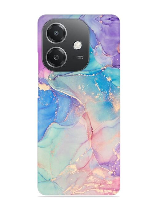 Alcohol Ink Colors Snap Case for Oppo A3X (5G)