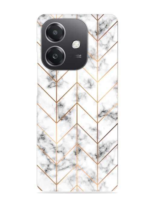 Vector Marble Texture Snap Case for Oppo A3X (5G) Zapvi