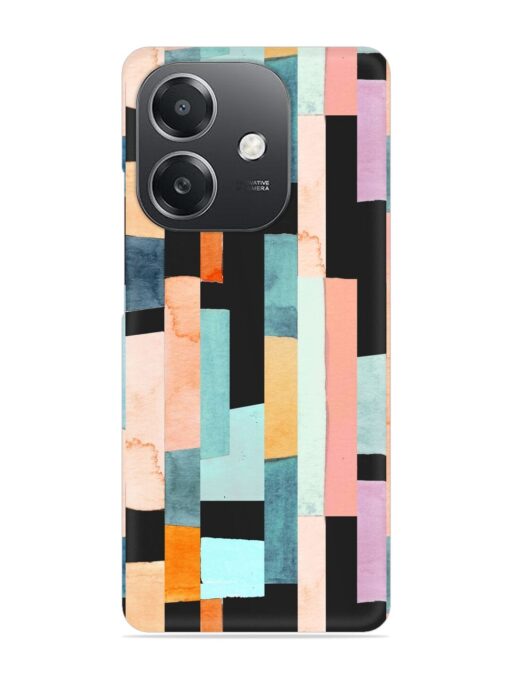 Geometric Seamless Pattern Snap Case for Oppo A3X (5G)