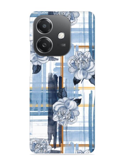 Watercolor Pattern Rose Snap Case for Oppo A3X (5G) Zapvi