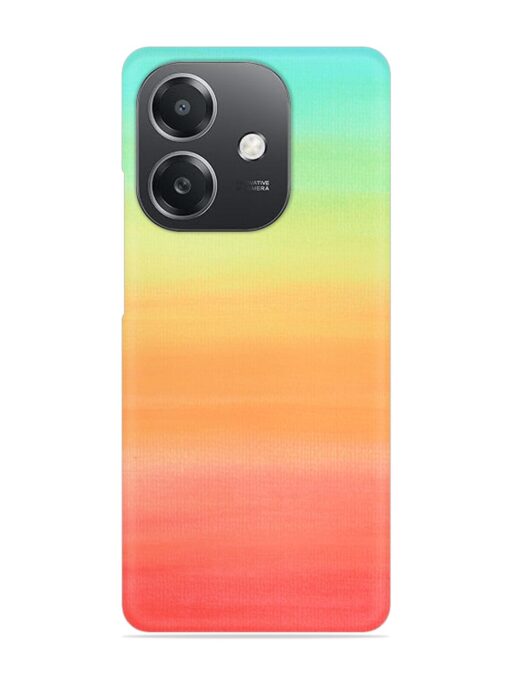 Background Sky Watercolor Snap Case for Oppo A3X (5G)