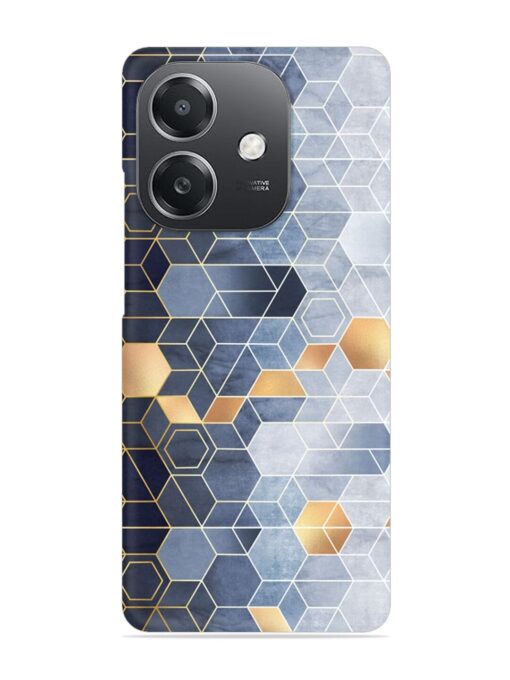 Geometric Abstraction Hexagons Snap Case for Oppo A3X (5G)