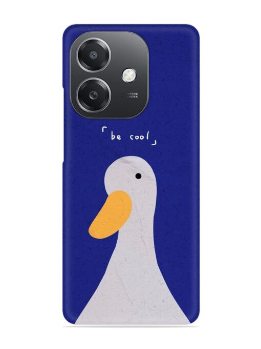 Be Cool Duck Snap Case for Oppo A3X (5G) Zapvi