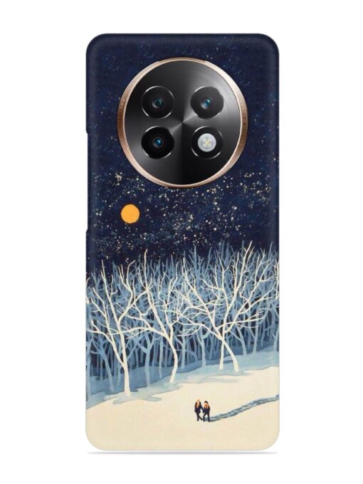 Full Moon Snowshoe Tour Snap Case for Realme 13 Plus (5G)