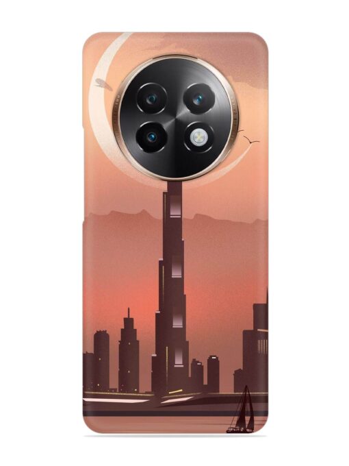 Landmark Burj Khalifa Snap Case for Realme 13 Plus (5G)