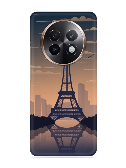 France Paris Eiffel Tower Gradient Snap Case for Realme 13 Plus (5G)