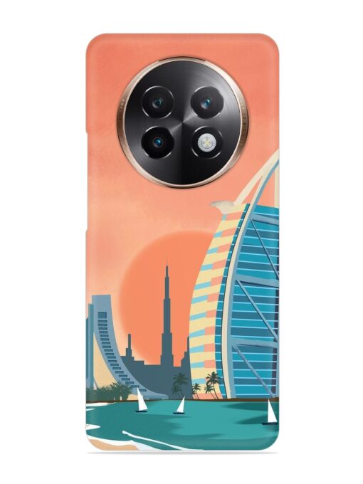 Dubai Architectural Scenery Snap Case for Realme 13 Plus (5G)