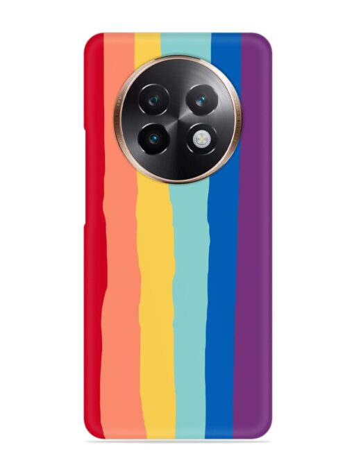 Rainbow Genuine Liquid Snap Case for Realme 13 Plus (5G)