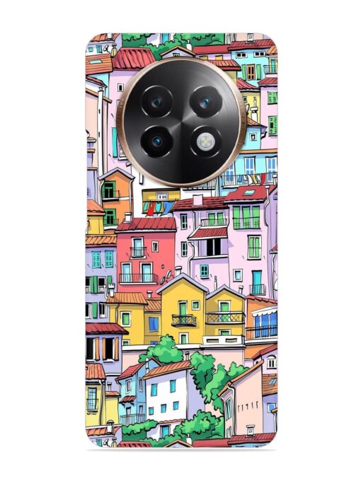 Europe Old Town Snap Case for Realme 13 Plus (5G)