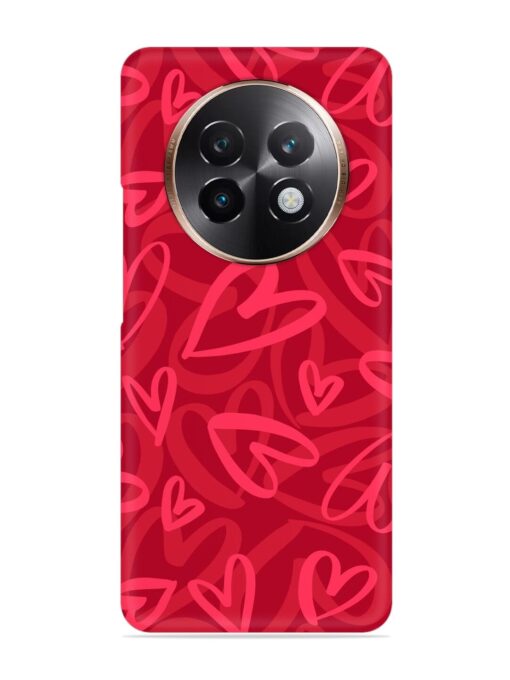 Seamless Romantic Pattern Snap Case for Realme 13 Plus (5G)