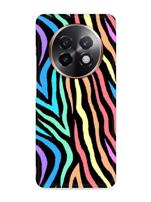 Colorful Abstract Zebra Snap Case for Realme 13 Plus (5G)