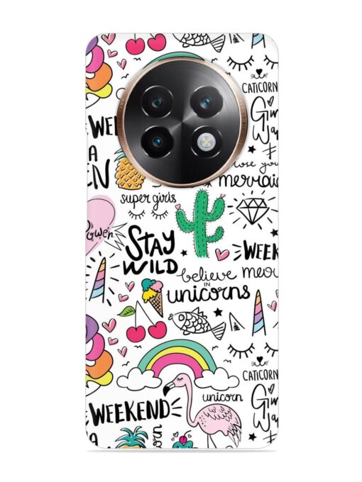 Unicorn Ice Cream Snap Case for Realme 13 Plus (5G)