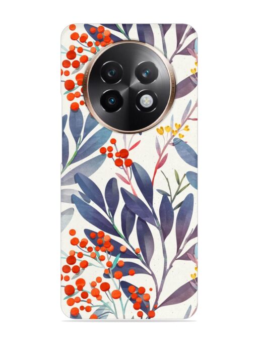 Seamless Floral Pattern Snap Case for Realme 13 Plus (5G)