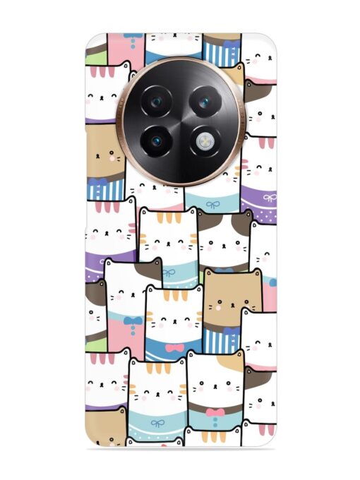 Cute Adorable Cat Snap Case for Realme 13 Plus (5G)