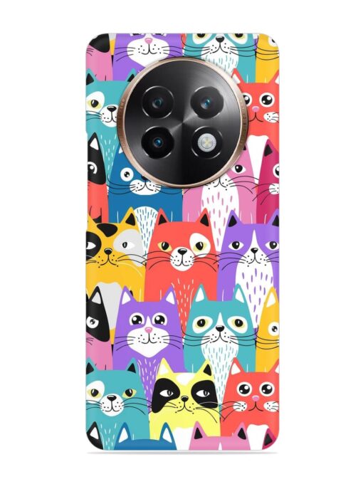 Funny Cartoon Cats Snap Case for Realme 13 Plus (5G)