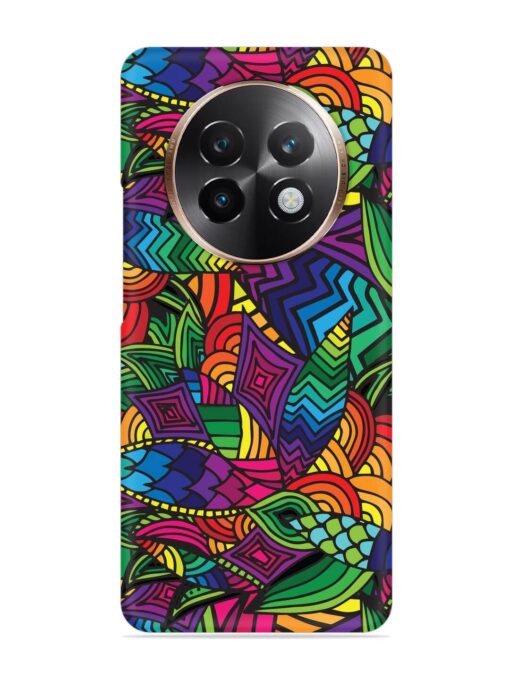 Abstract Multicolor Seamless Snap Case for Realme 13 Plus (5G) Zapvi