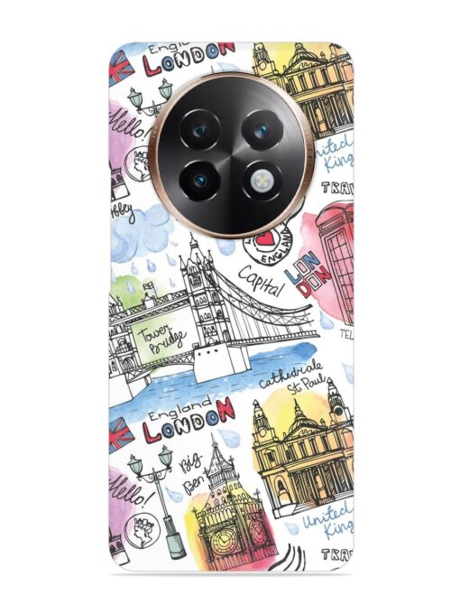 Vector London Landmark Snap Case for Realme 13 Plus (5G)