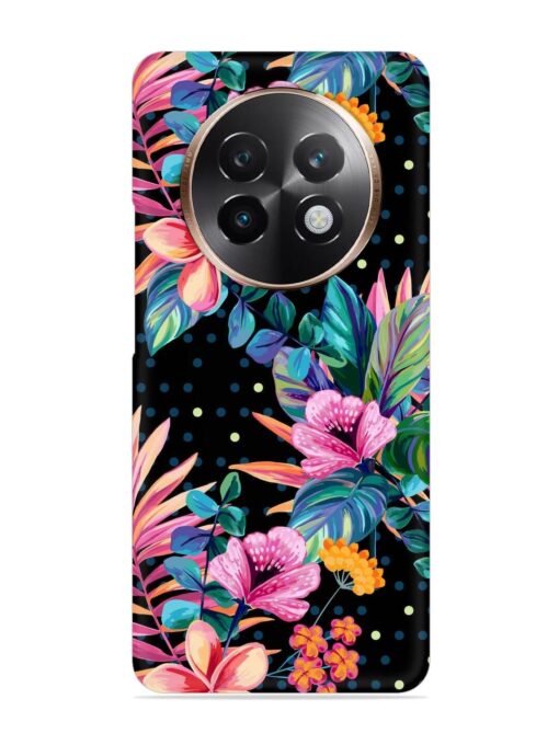 Seamless Floral Pattern Snap Case for Realme 13 Plus (5G)