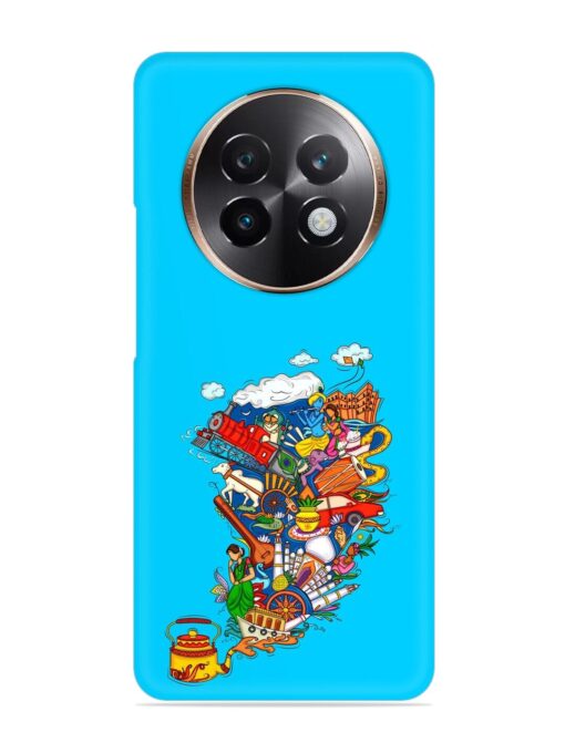 Vector Design Indian Snap Case for Realme 13 Plus (5G)