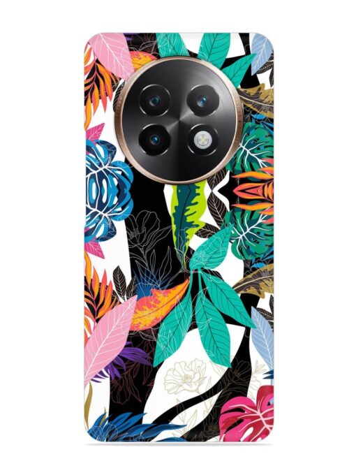 Floral Pattern Bright Snap Case for Realme 13 Plus (5G)