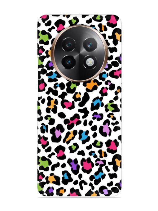 Seamless Leopard Pattern Snap Case for Realme 13 Plus (5G)