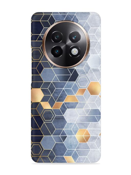 Geometric Abstraction Hexagons Snap Case for Realme 13 Plus (5G)