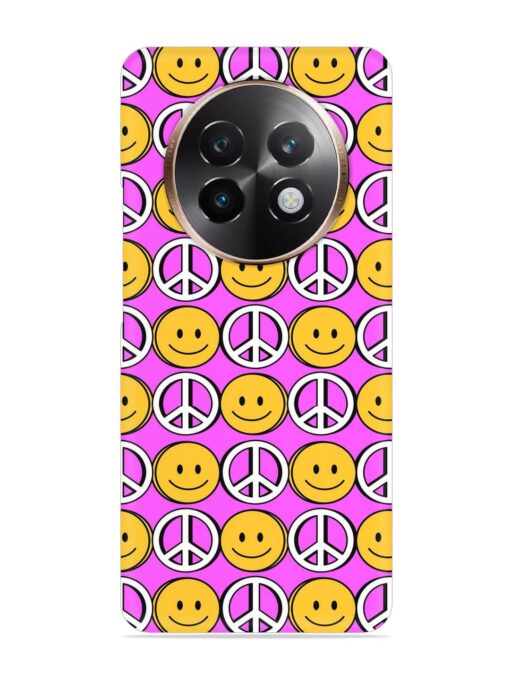 Smiley Face Peace Snap Case for Realme 13 Plus (5G)