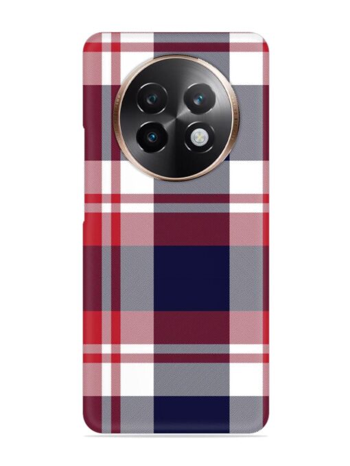 Classic Plaid Tartan Snap Case for Realme 13 Plus (5G)