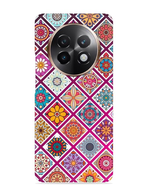 Seamless Tile Pattern Snap Case for Realme 13 Plus (5G)