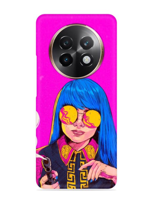 Aesthetic Anime Girl Snap Case for Realme 13 Plus (5G)