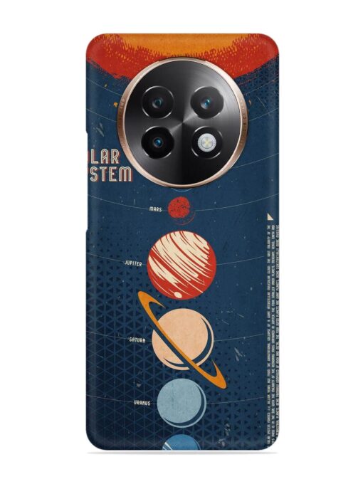 Solar System Vector Snap Case for Realme 13 Plus (5G)