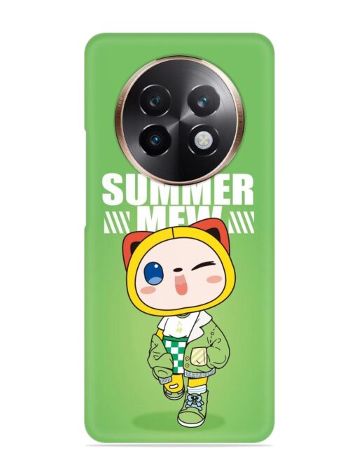 Summer Mew Snap Case for Realme 13 Plus (5G)