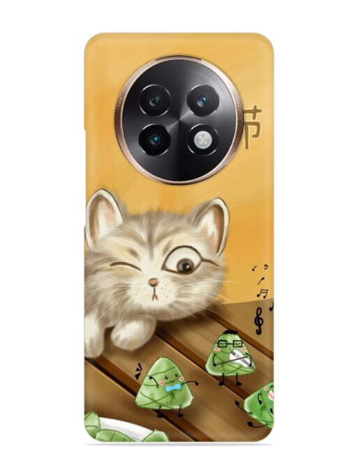 Cat Scorpion Dancing Snap Case for Realme 13 Plus (5G)