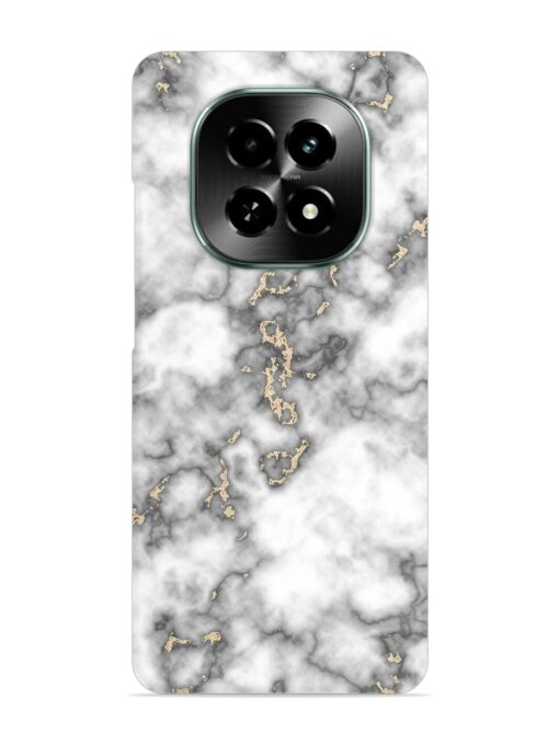 Gray And Gold Marble Snap Case for Realme C63 (5G)