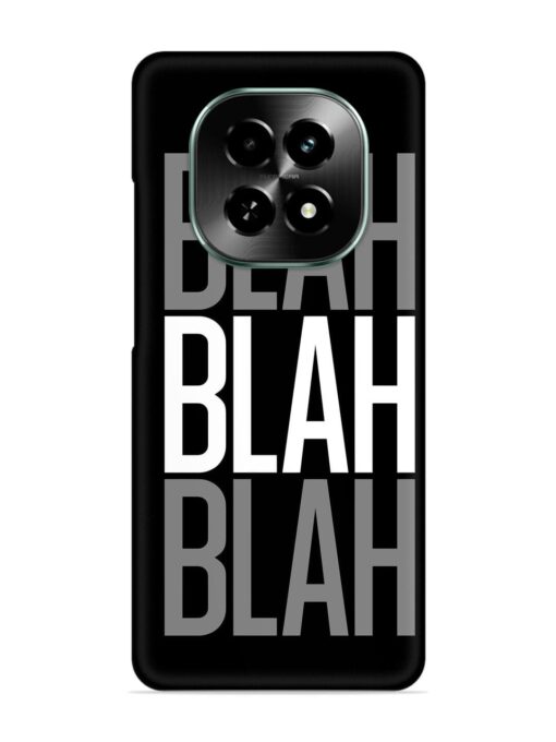 Blah Blah Blah Wallpaper Snap Case for Realme C63 (5G)