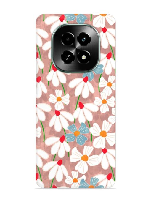 Abstract Petal Flowers Snap Case for Realme C63 (5G)