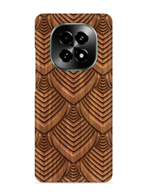 Carved Pattern On Snap Case for Realme C63 (5G)