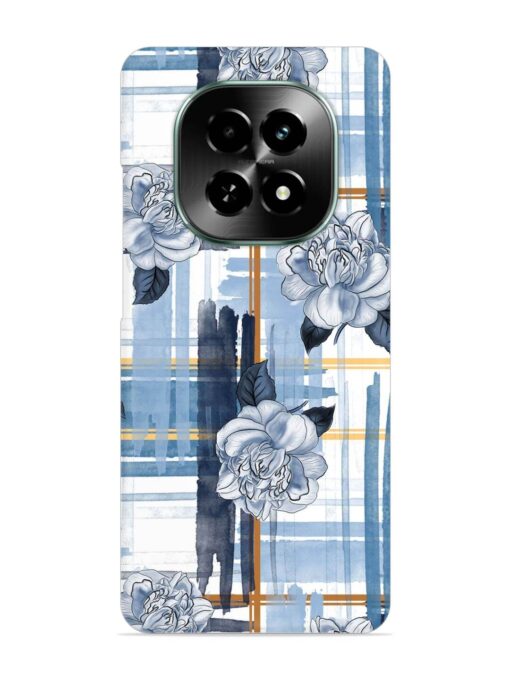 Watercolor Pattern Rose Snap Case for Realme C63 (5G)