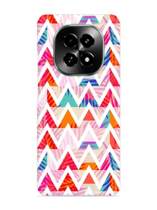 Abstract Triangle Background Snap Case for Realme C63 (5G)