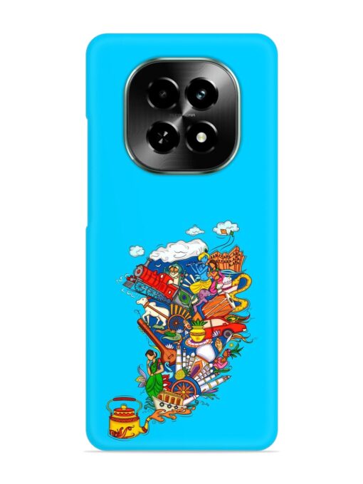 Vector Design Indian Snap Case for Realme C63 (5G)