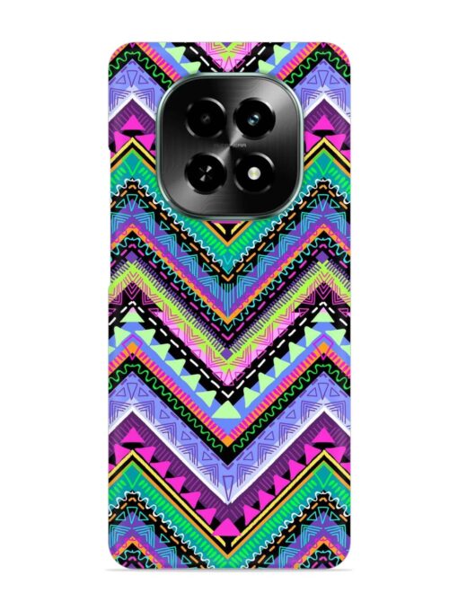 Tribal Aztec Print Snap Case for Realme C63 (5G)