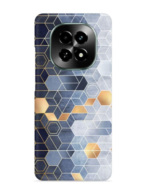 Geometric Abstraction Hexagons Snap Case for Realme C63 (5G)