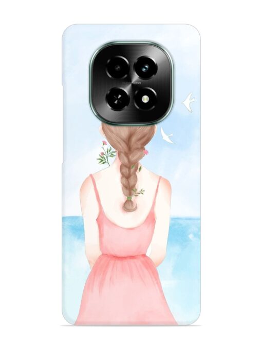 Watercolor Girl Vector Snap Case for Realme C63 (5G)