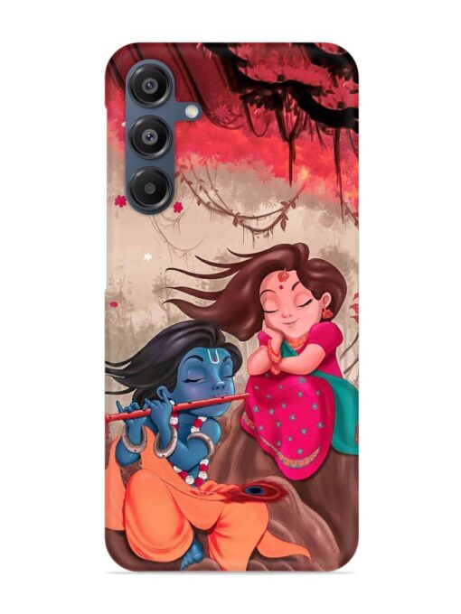 Radhe Krishna Water Art Snap Case for Samsung Galaxy A16 (5G) Zapvi