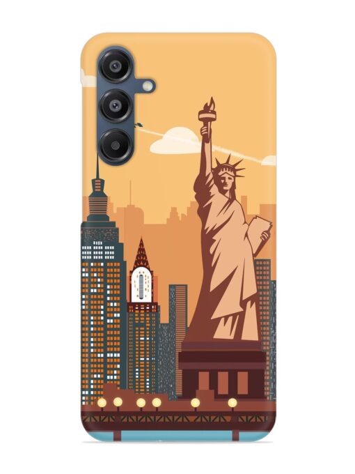 New York Statue Of Liberty Architectural Scenery Snap Case for Samsung Galaxy A16 (5G) Zapvi